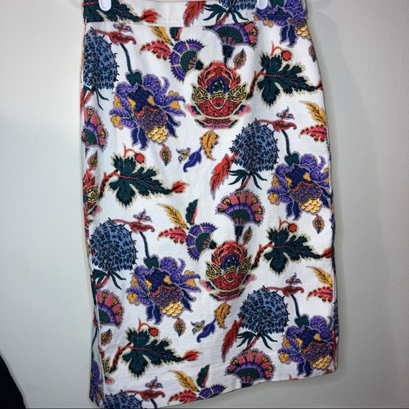 J. Crew Floral Paisley Midi Skirt - Picture 15 of 15